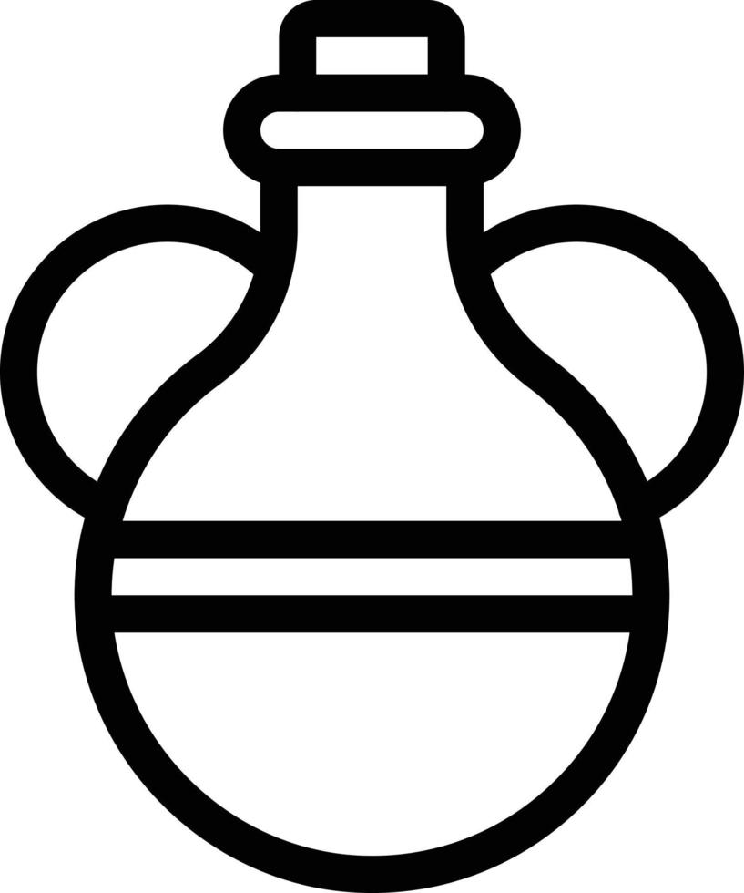 ilustración de vector de botella en un fondo. símbolos de calidad premium. iconos vectoriales para concepto y diseño gráfico.