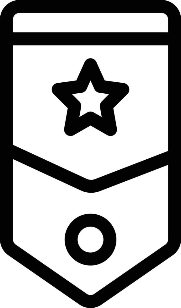 ilustración vectorial de la insignia del ejército en un fondo. símbolos de calidad premium. iconos vectoriales para el concepto y el diseño gráfico. vector