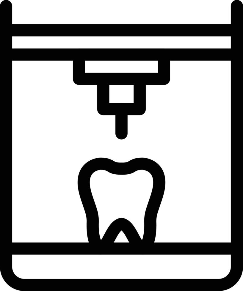 ilustración vectorial de dientes en un fondo. símbolos de calidad premium. iconos vectoriales para concepto y diseño gráfico. vector