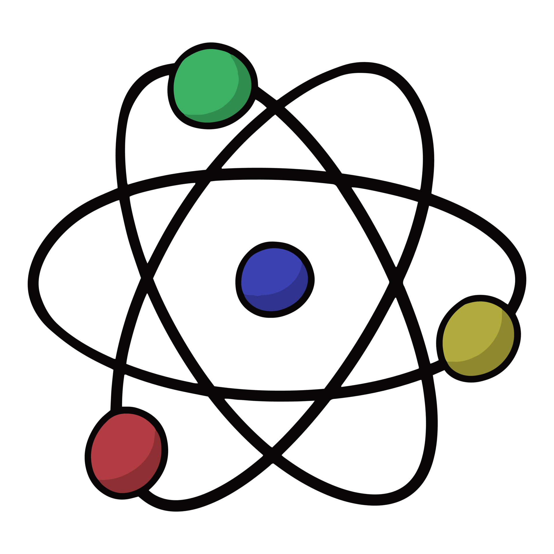 Simple Atom Diagram