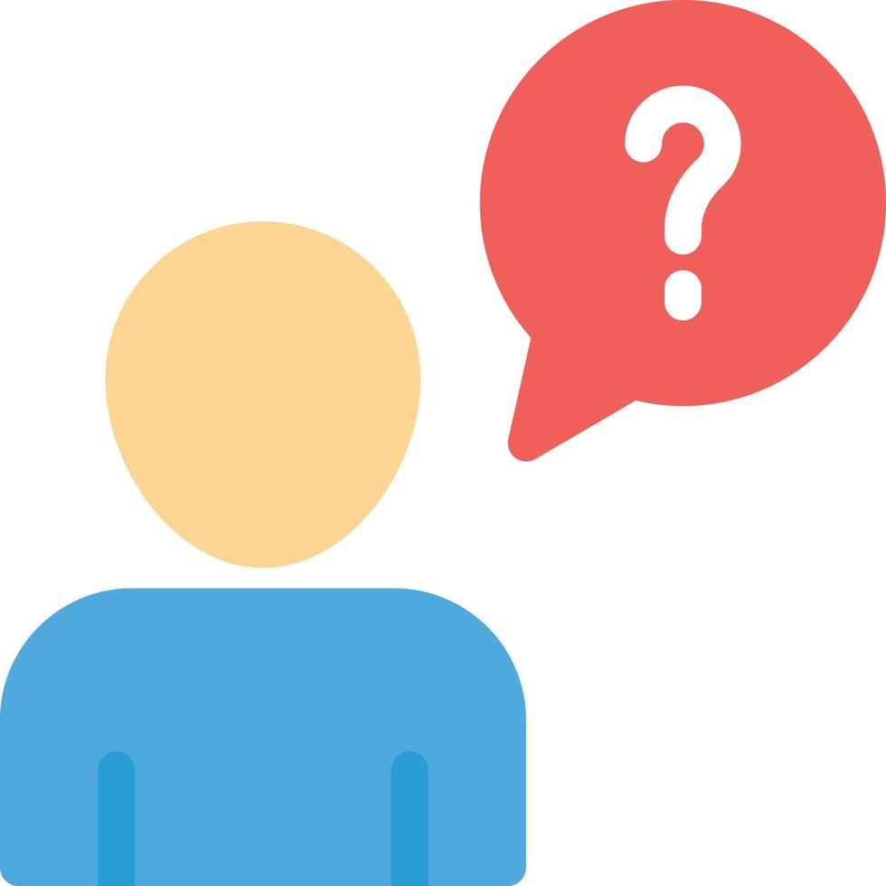 Question vector illustration on a background.Premium quality symbols.vector icons for concept and graphic design.