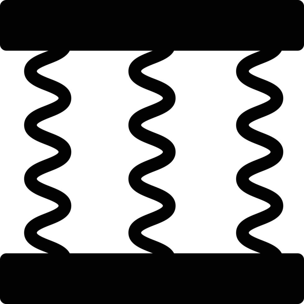 Mattress springs vector illustration on a background.Premium quality symbols.vector icons for concept and graphic design.