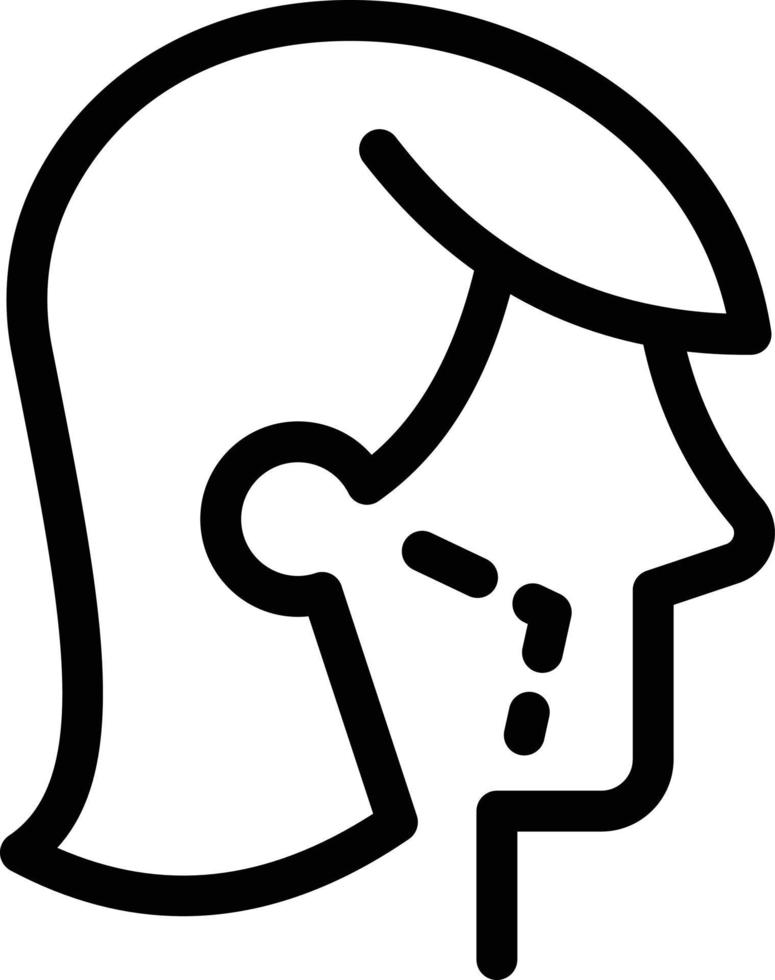 cheekbone surgery vector illustration on a background.Premium quality symbols.vector icons for concept and graphic design.