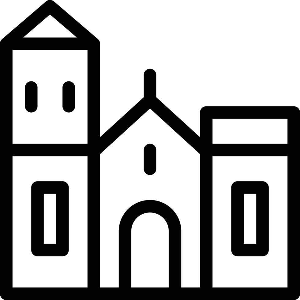 church vector illustration on a background.Premium quality symbols.vector icons for concept and graphic design.
