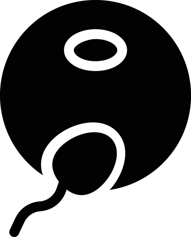ilustración de vector de esperma en un fondo. símbolos de calidad premium. iconos vectoriales para concepto y diseño gráfico.
