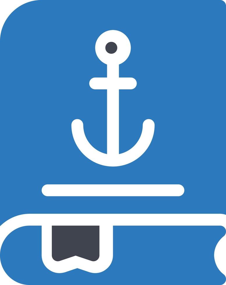 Nautical Book vector illustration on a background.Premium quality symbols.vector icons for concept and graphic design.