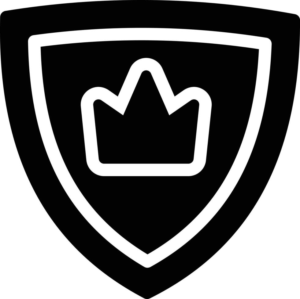 crown shield vector illustration on a background.Premium quality symbols.vector icons for concept and graphic design.