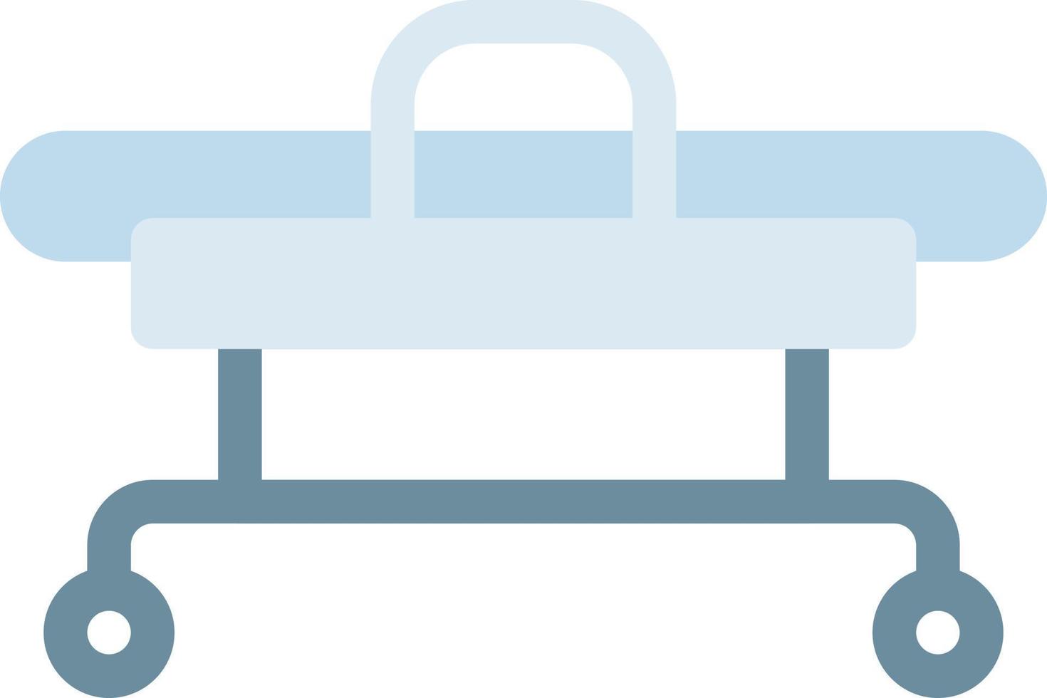 stretcher vector illustration on a background.Premium quality symbols.vector icons for concept and graphic design.