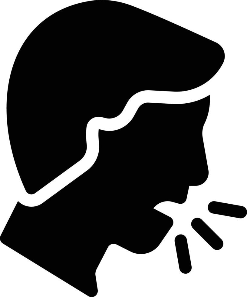 Cough vector illustration on a background.Premium quality symbols.vector icons for concept and graphic design.