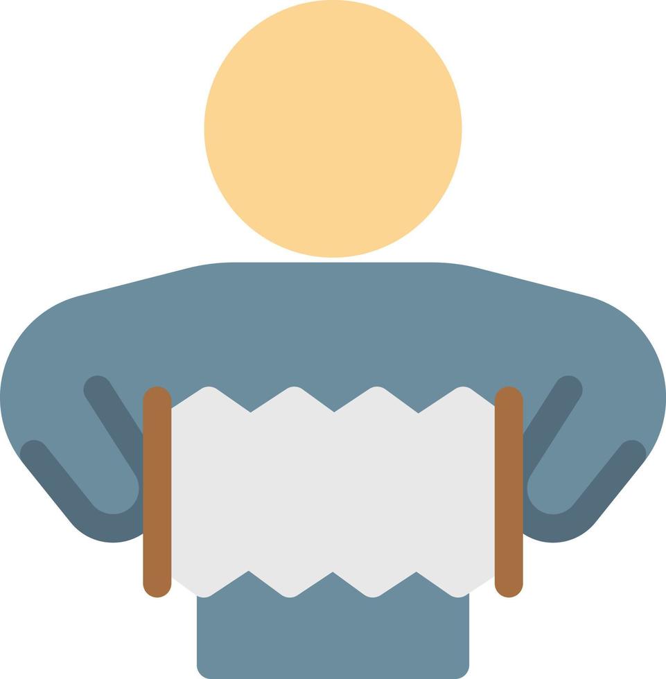 accordion vector illustration on a background.Premium quality symbols.vector icons for concept and graphic design.