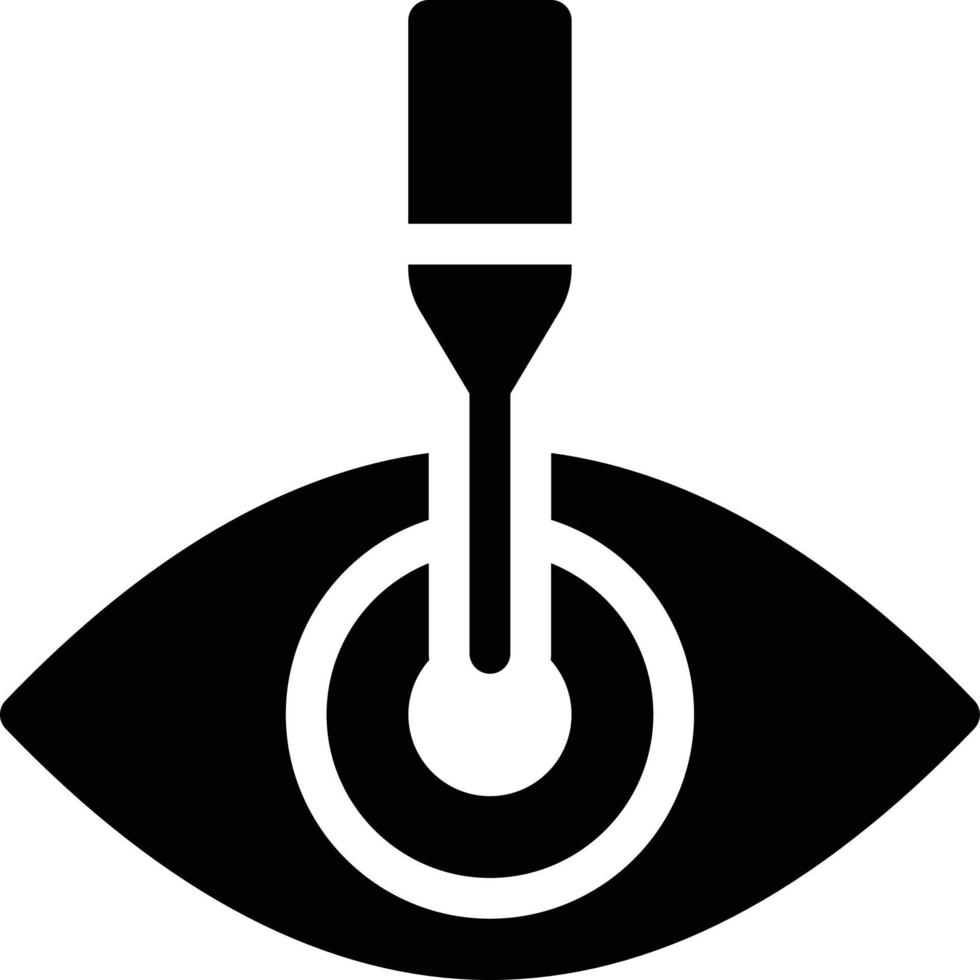 eye surgery vector illustration on a background.Premium quality symbols.vector icons for concept and graphic design.