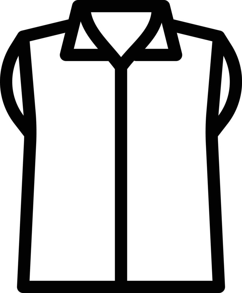 ilustración de vector de camisa en un fondo. símbolos de calidad premium. iconos vectoriales para concepto y diseño gráfico.