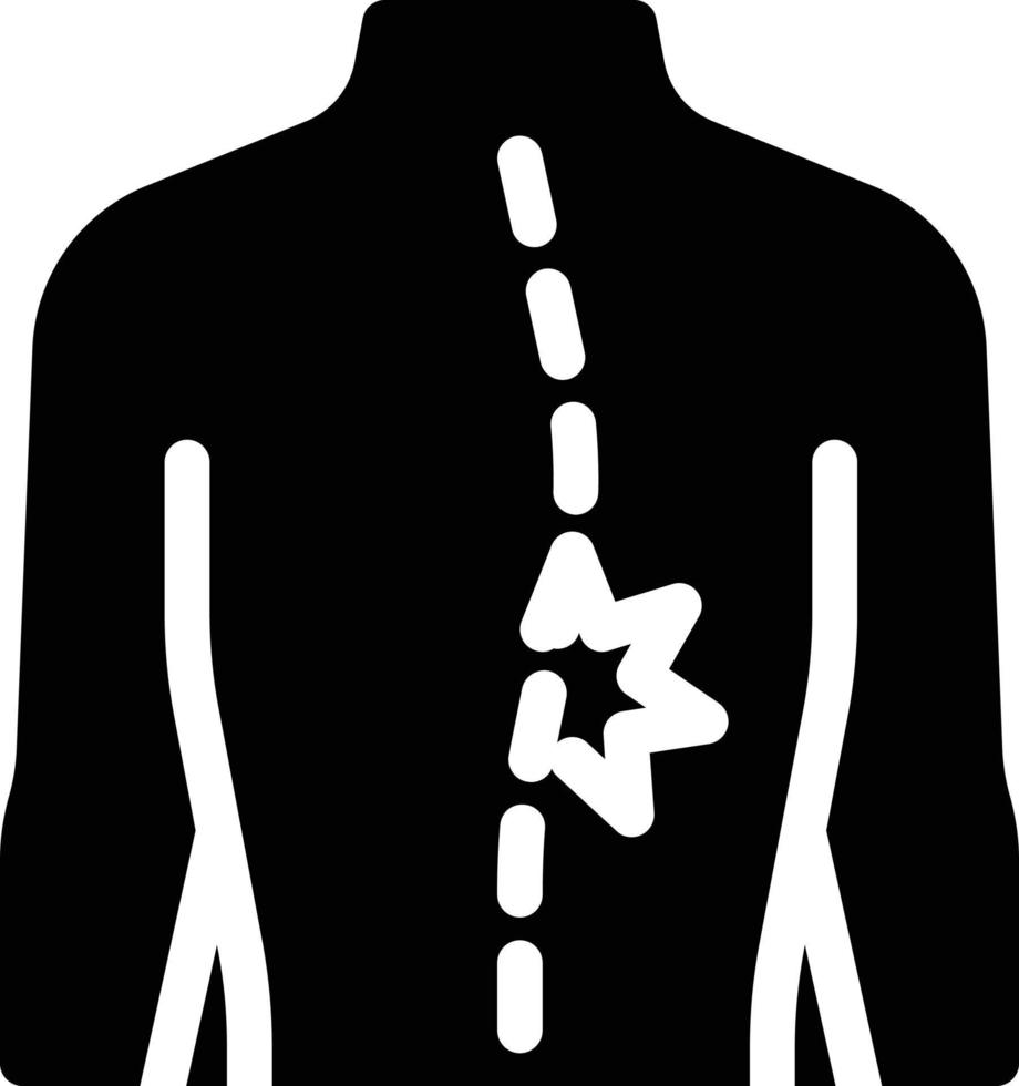Back pain vector illustration on a background.Premium quality symbols.vector icons for concept and graphic design.