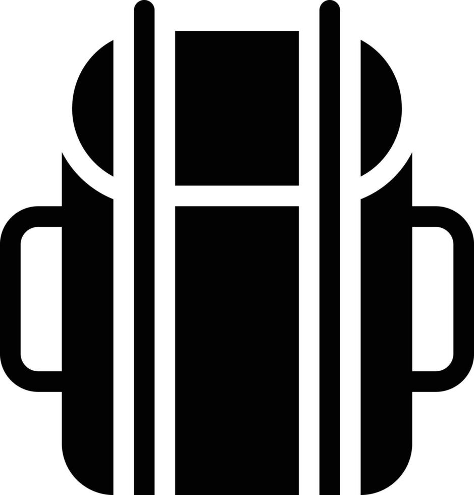 backpack vector illustration on a background.Premium quality symbols.vector icons for concept and graphic design.