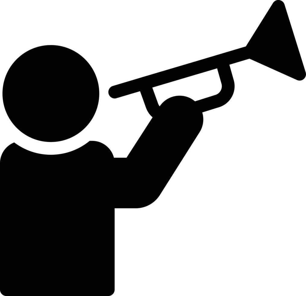 trumpet vector illustration on a background.Premium quality symbols.vector icons for concept and graphic design.