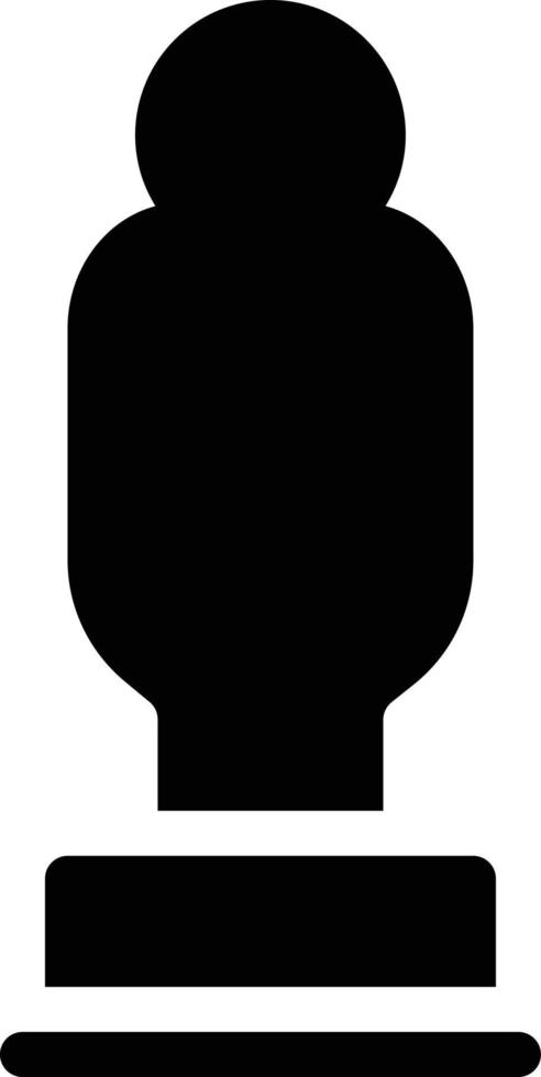 statue vector illustration on a background.Premium quality symbols.vector icons for concept and graphic design.