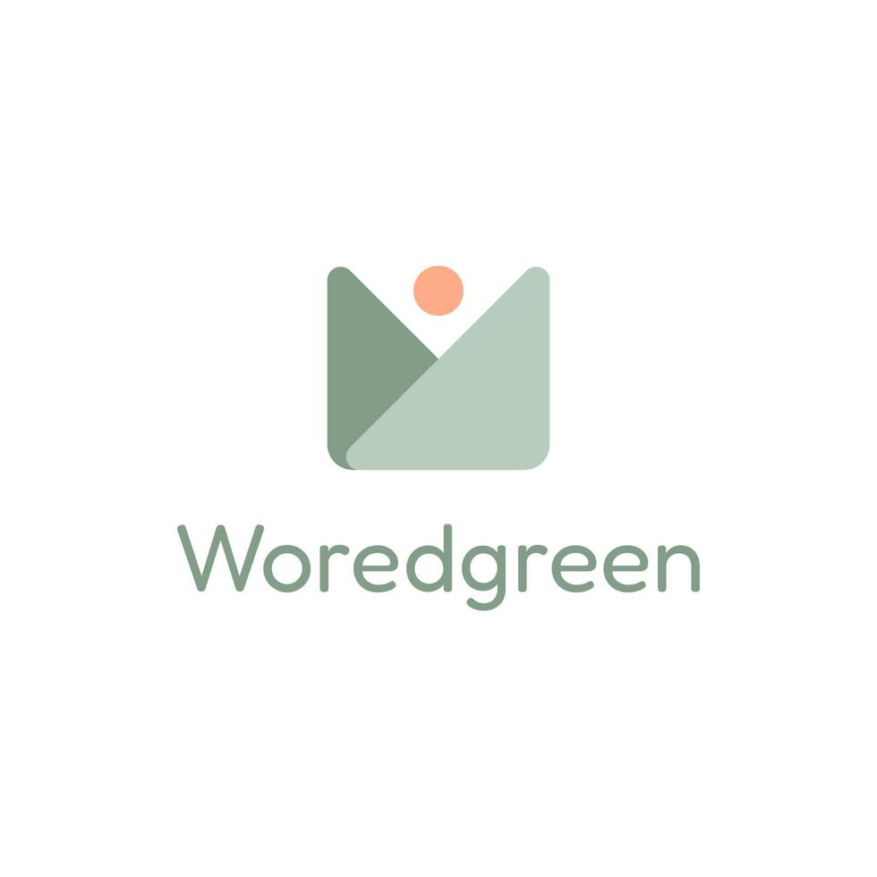 Minimalist and elegant logo. Luxury. Can use for business, company, personal. vector