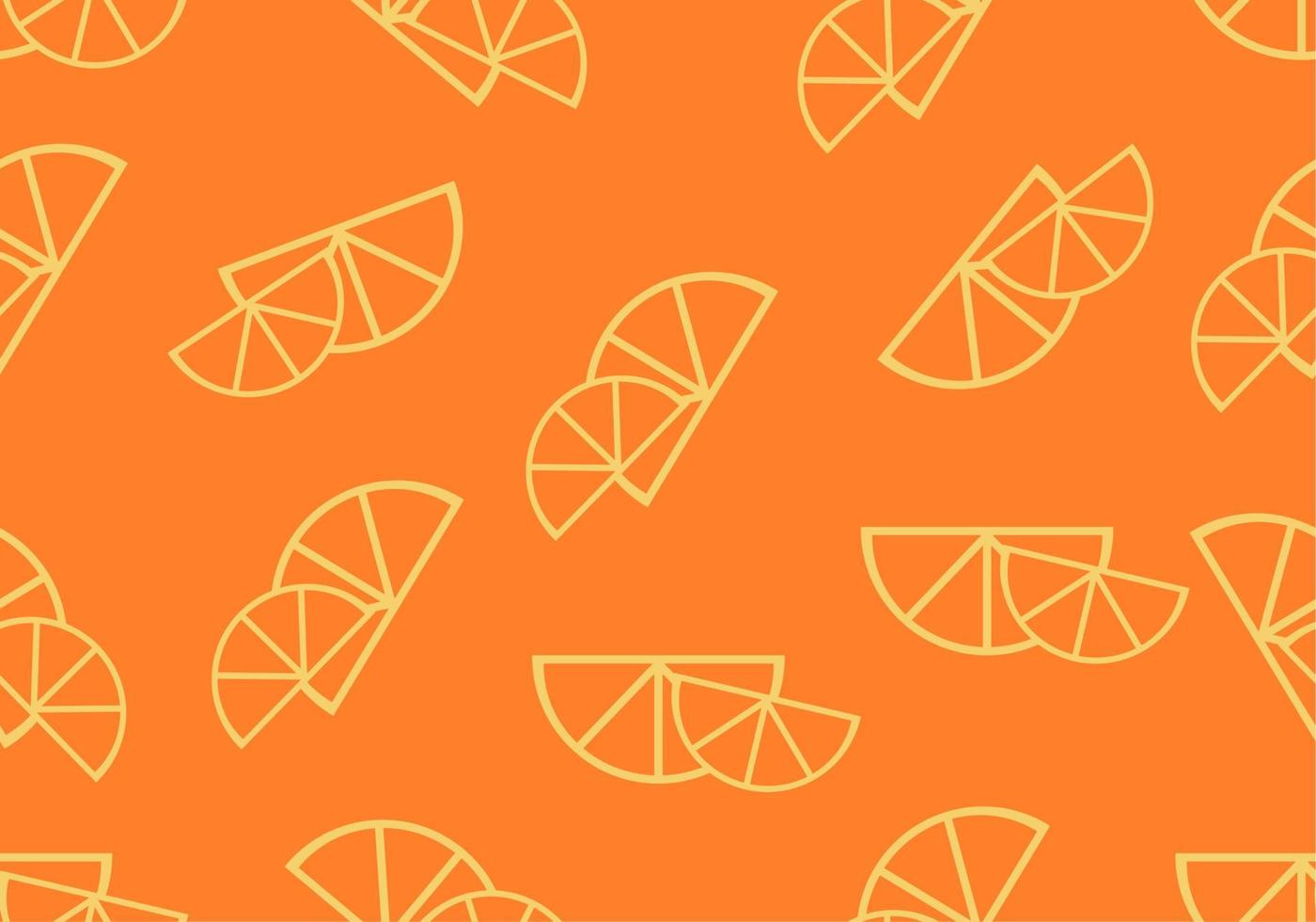 fondo de diseño de patrón de repetición transparente naranja vectorial. perfecto para papel tapiz moderno, telas, decoración del hogar y proyectos de envoltura. vector