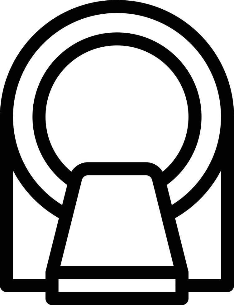 CT scan vector illustration on a background.Premium quality symbols.vector icons for concept and graphic design.