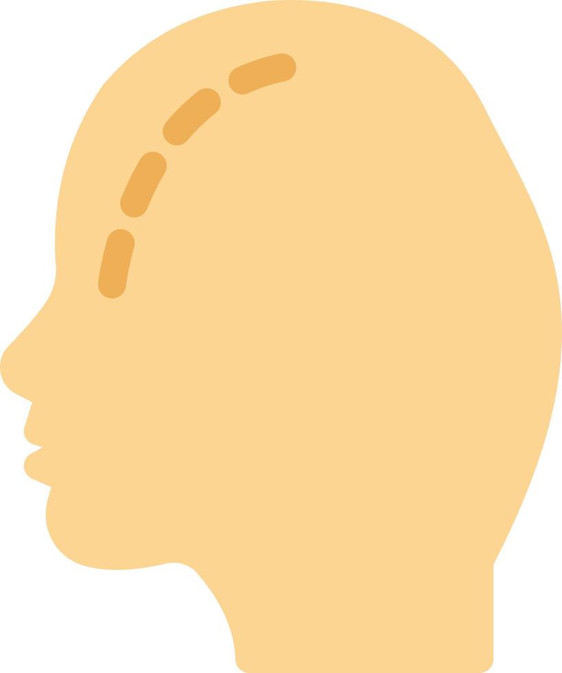 head surgery vector illustration on a background.Premium quality symbols.vector icons for concept and graphic design.