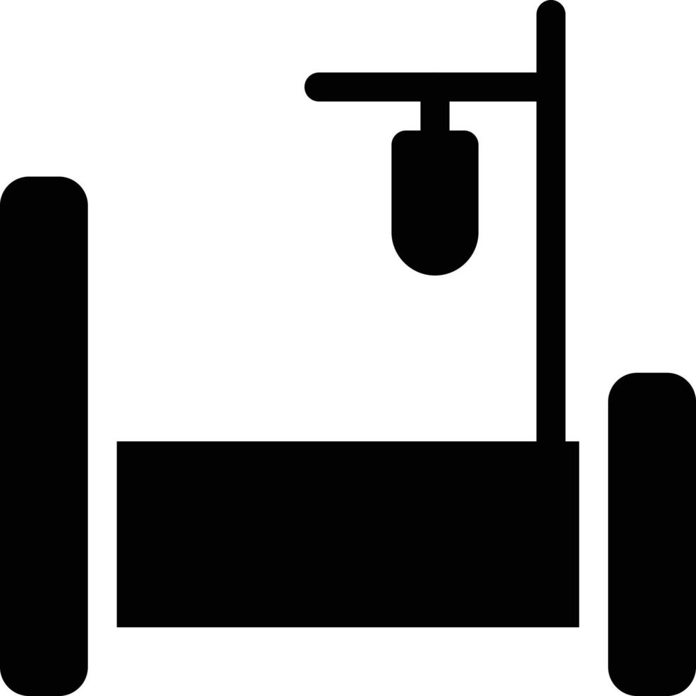 hospital bed vector illustration on a background.Premium quality symbols.vector icons for concept and graphic design.