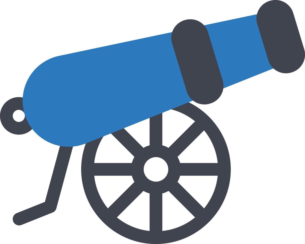 cannon vector illustration on a background.Premium quality symbols.vector icons for concept and graphic design.