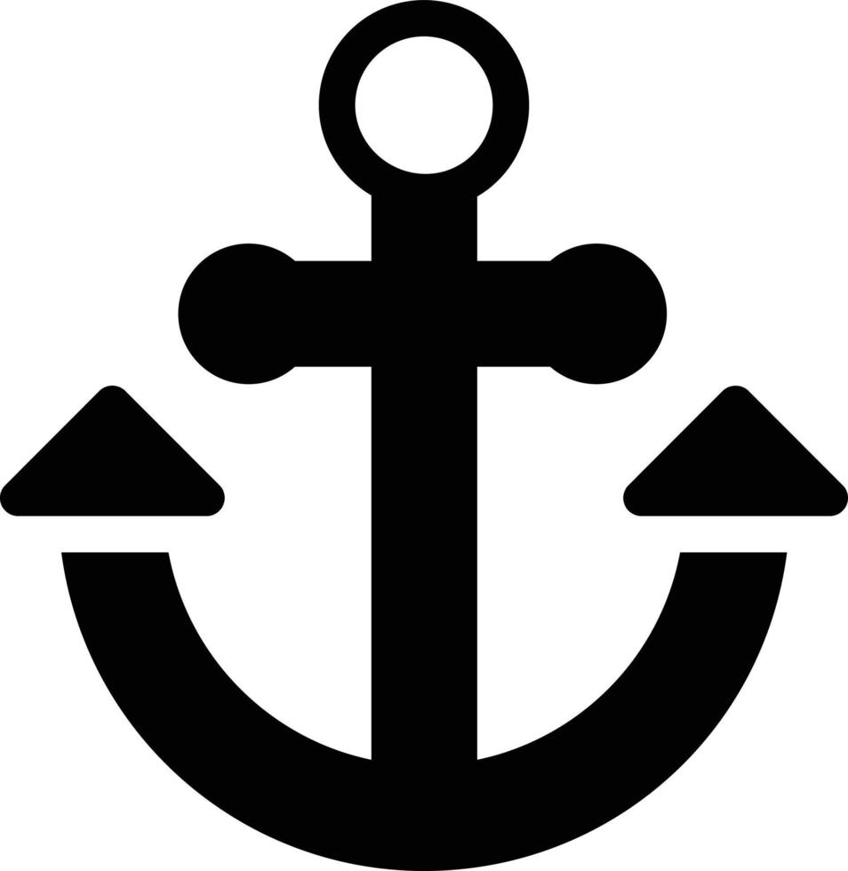 anchor vector illustration on a background.Premium quality symbols.vector icons for concept and graphic design.