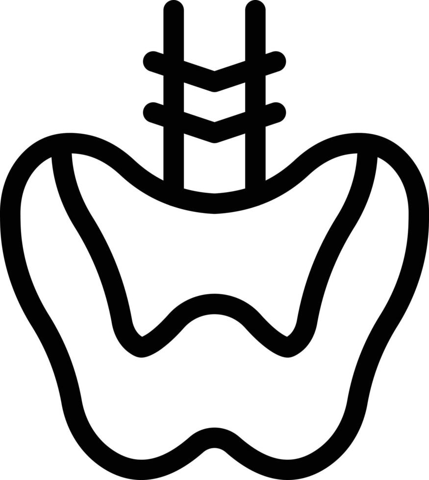 Larynx vector illustration on a background.Premium quality symbols.vector icons for concept and graphic design.