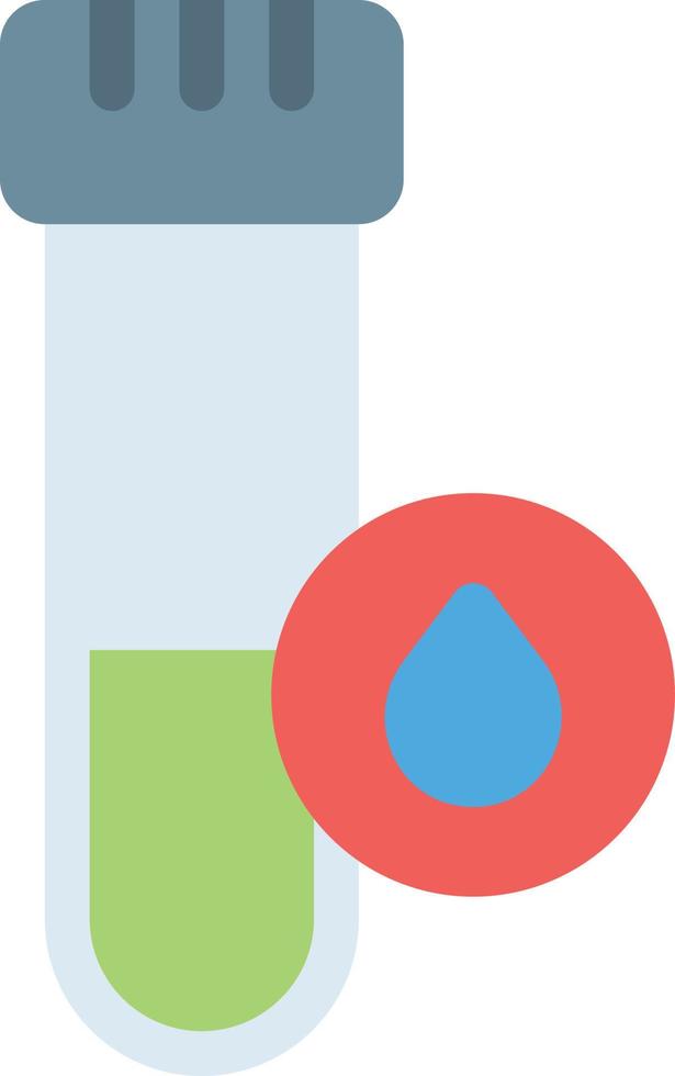 Test tube vector illustration on a background.Premium quality symbols.vector icons for concept and graphic design.