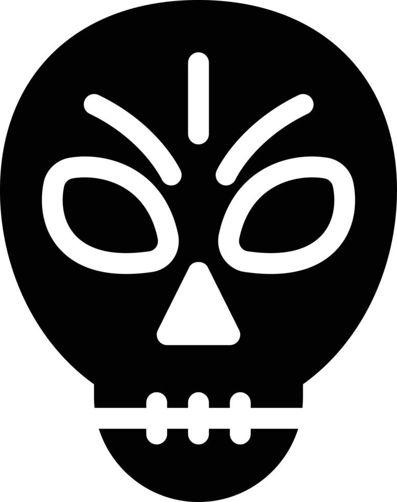 Skull vector illustration on a background.Premium quality symbols.vector icons for concept and graphic design.