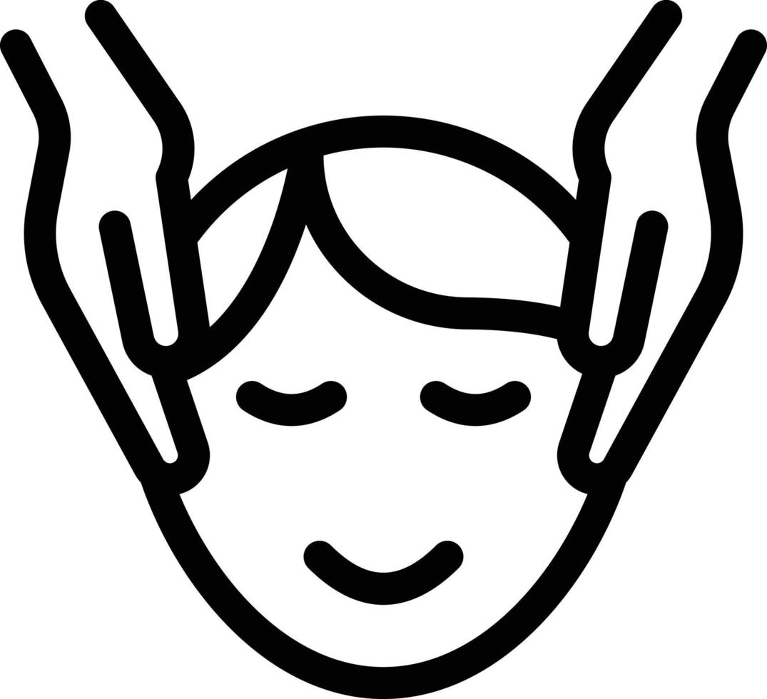 massage vector illustration on a background.Premium quality symbols.vector icons for concept and graphic design.