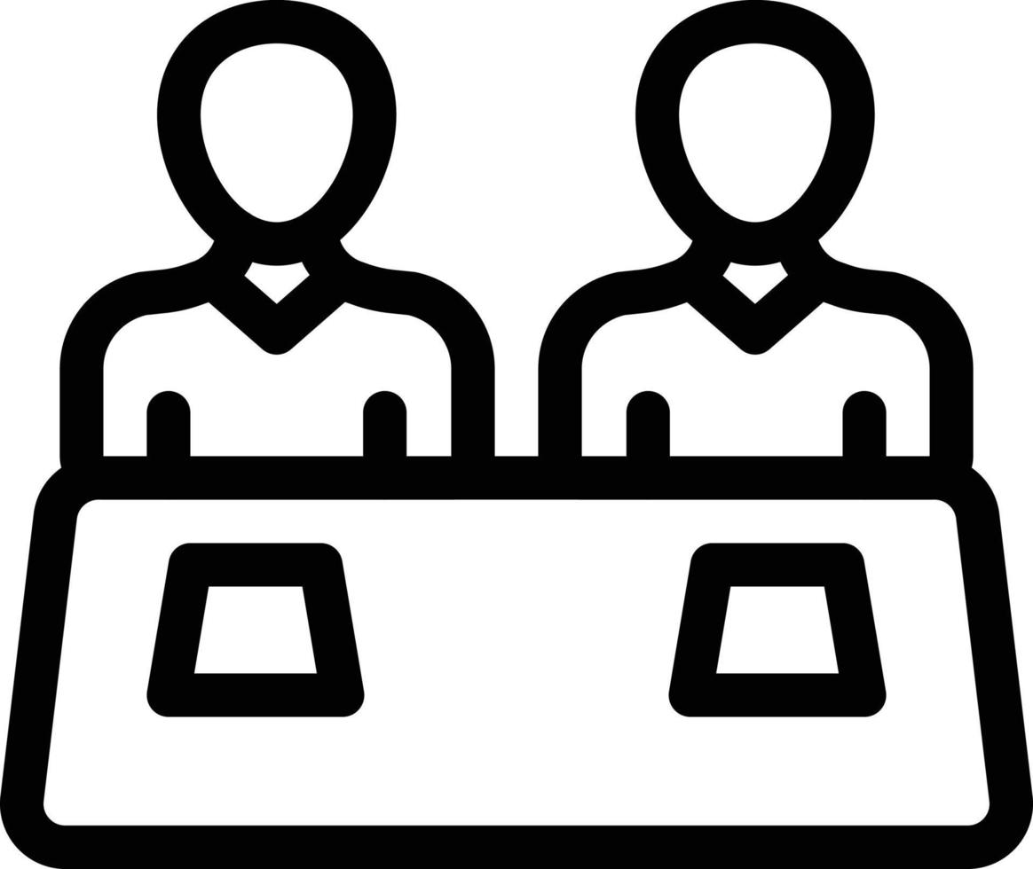 meeting table vector illustration on a background.Premium quality symbols.vector icons for concept and graphic design.