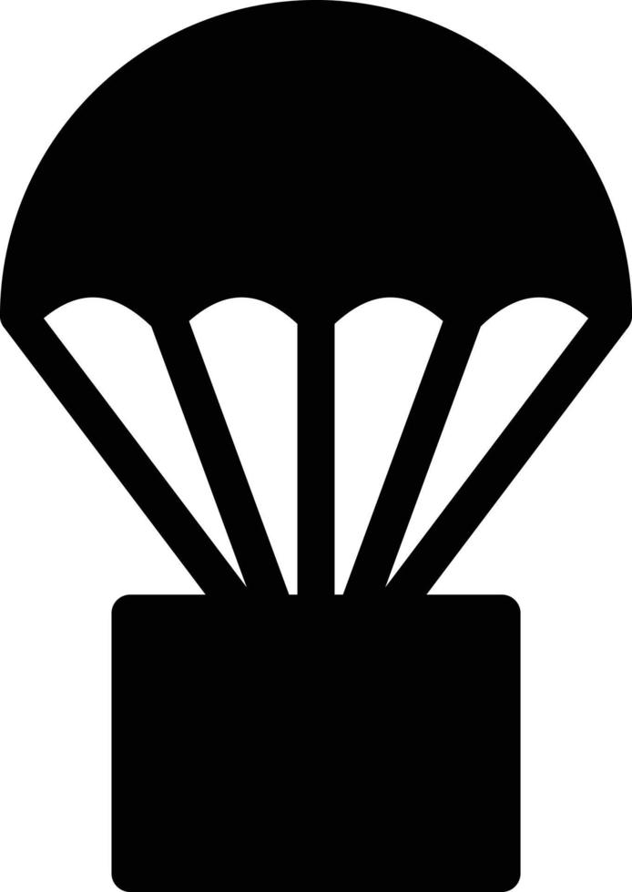 parachute vector illustration on a background.Premium quality symbols.vector icons for concept and graphic design.