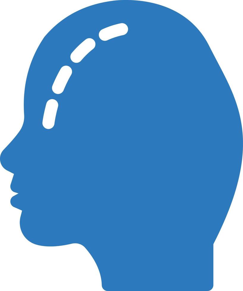 Head surgery vector illustration on a background.Premium quality symbols.vector icons for concept and graphic design.