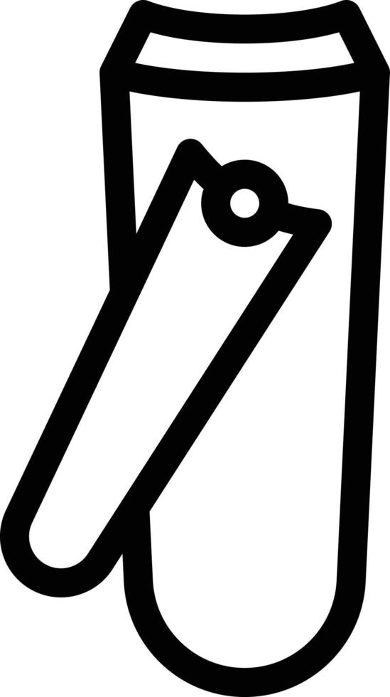 Cuticle Scissors Icon. Doodle Hand Drawn or Outline Icon Style