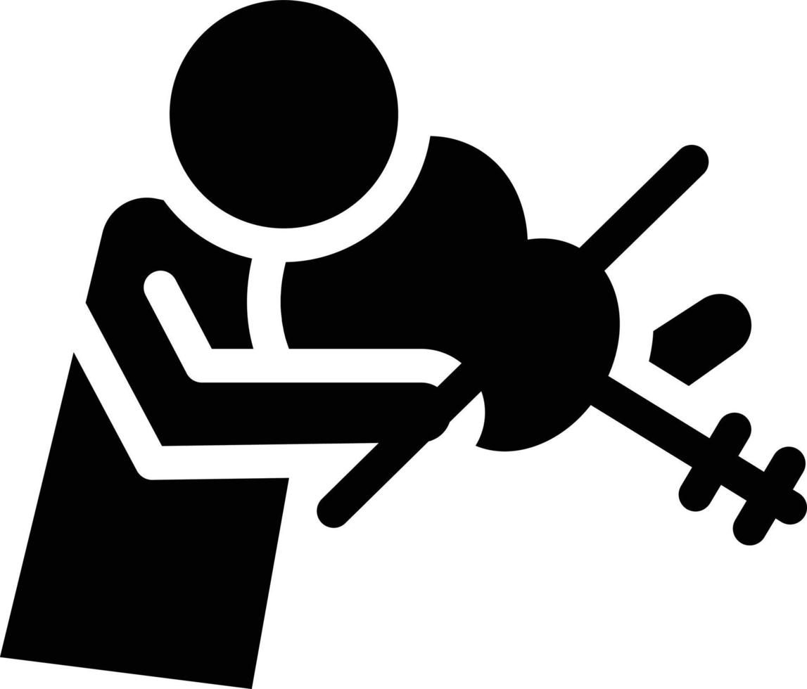 ilustración de vector de violinista en un fondo. símbolos de calidad premium. iconos vectoriales para concepto y diseño gráfico.