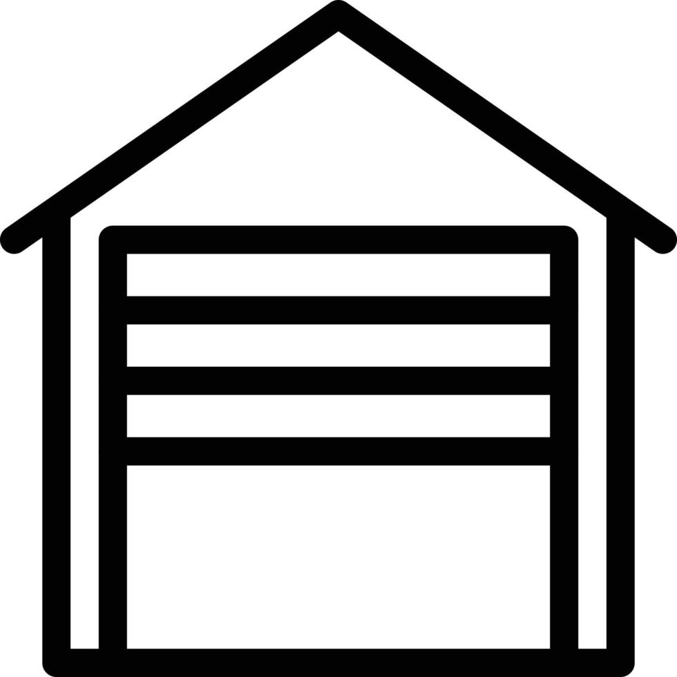 Garage vector illustration on a background.Premium quality symbols.vector icons for concept and graphic design.
