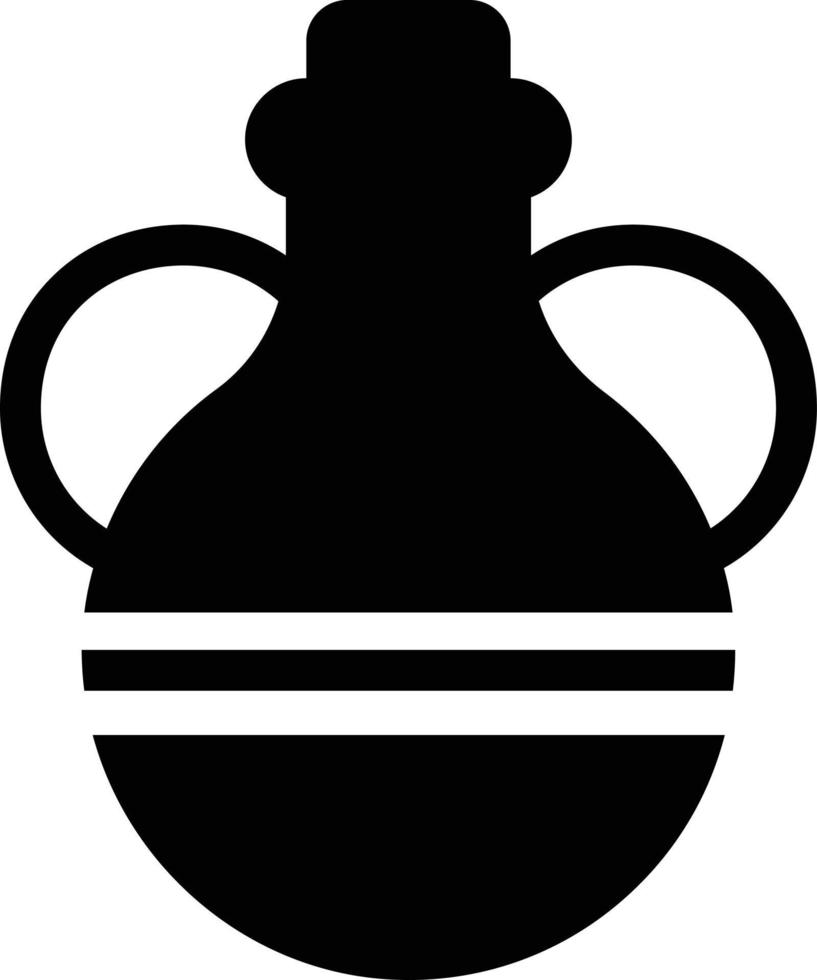 ilustración de vector de botella en un fondo. símbolos de calidad premium. iconos vectoriales para concepto y diseño gráfico.