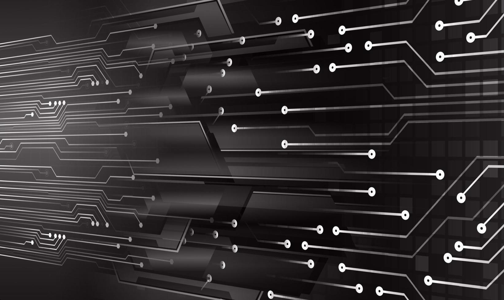 cyber circuit future technology concept background vector