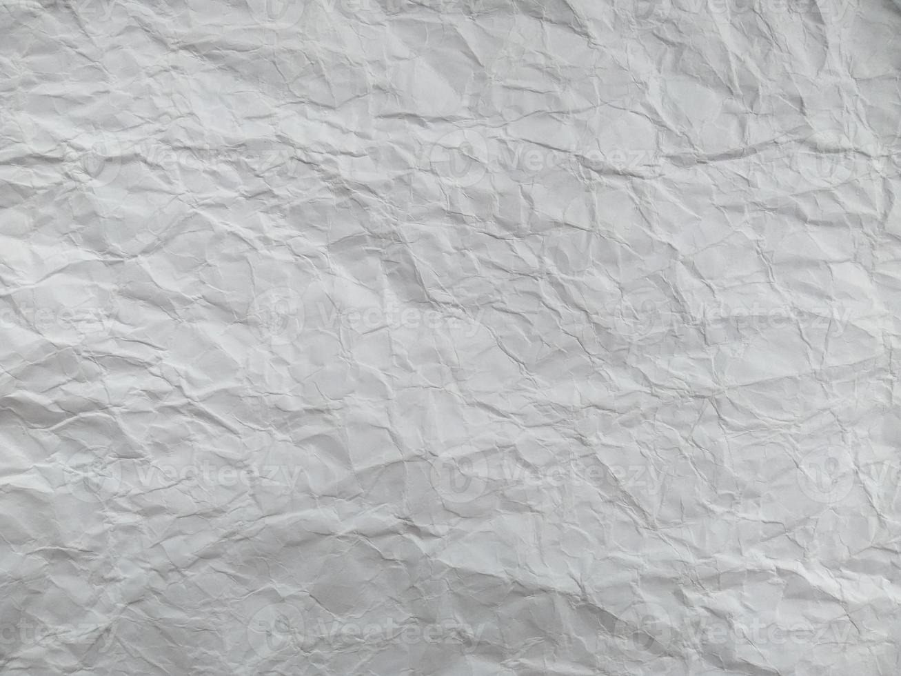 Crumpled paper texture. Crumpled paper isolated on white background photo
