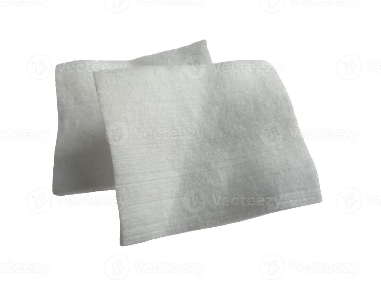 White cotton on white background. Cotton fiber texture background white fluffy natural material photo