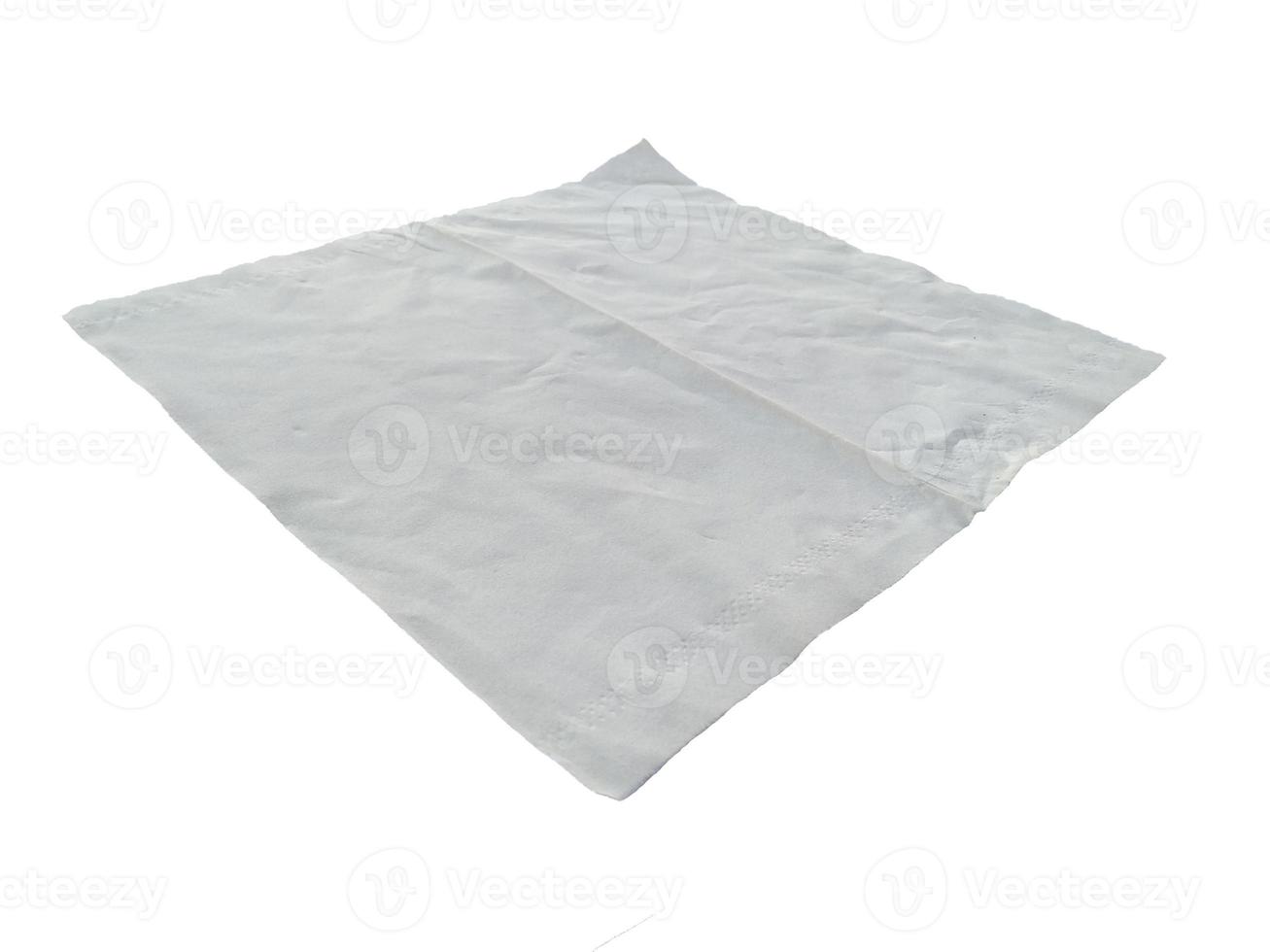 Crumpled paper texture. Crumpled paper isolated on white background photo
