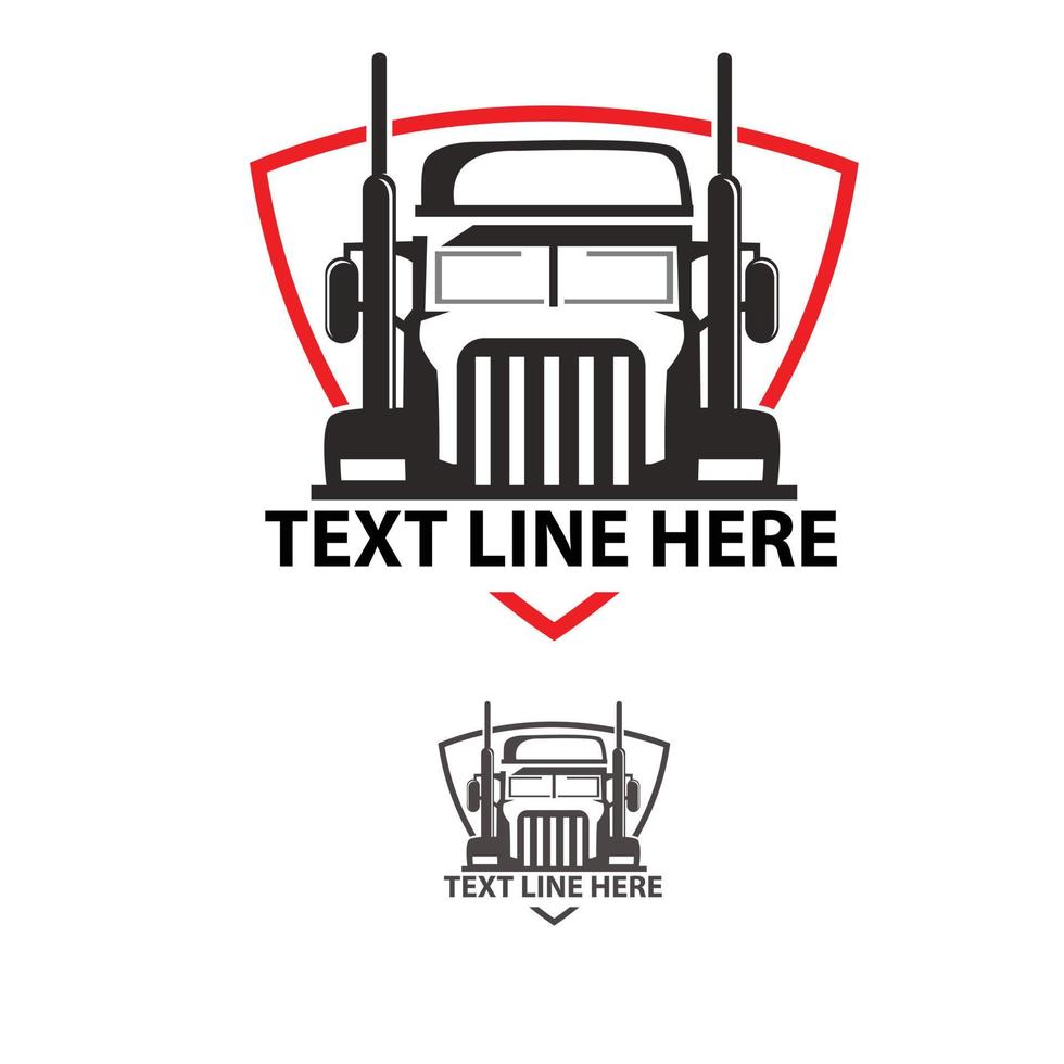 auto truck illustration vector