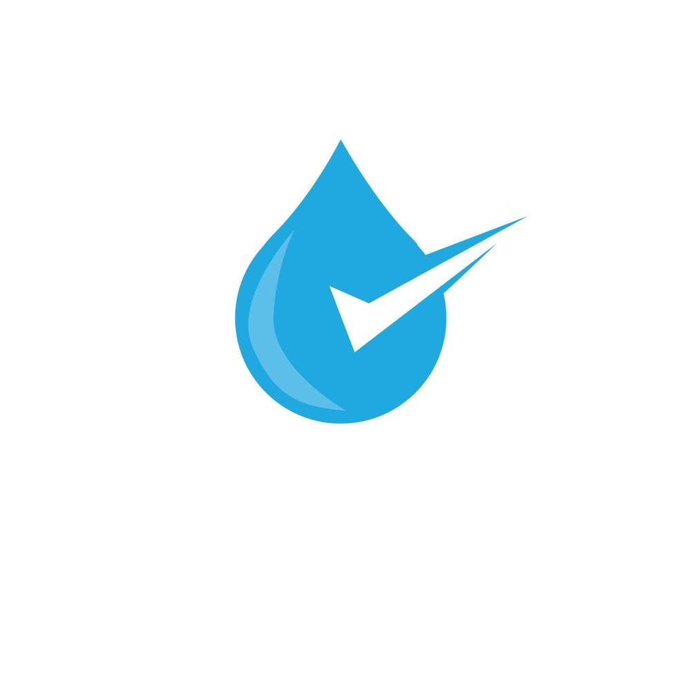 buen logotipo de agua vector