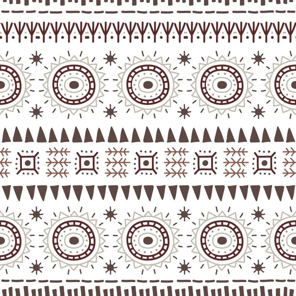 patrón sin costuras navajo. fondo ikat con textura de diseño tradicional vector