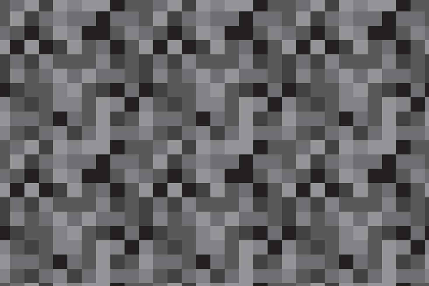 Abstract Pixel Art Square, Mosaic or Sensor Background vector