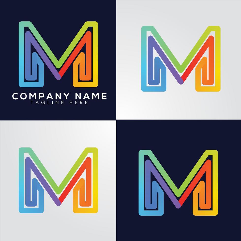 Abstract minimal modern alphabet fonts. Typography technology electronic digital music future creative font. vector illustration eps 10.gradient logo