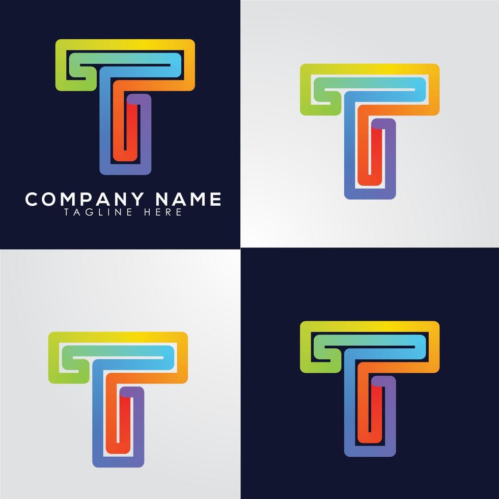 Abstract minimal modern alphabet fonts. Typography technology electronic digital music future creative font. vector illustration eps 10.gradient logo