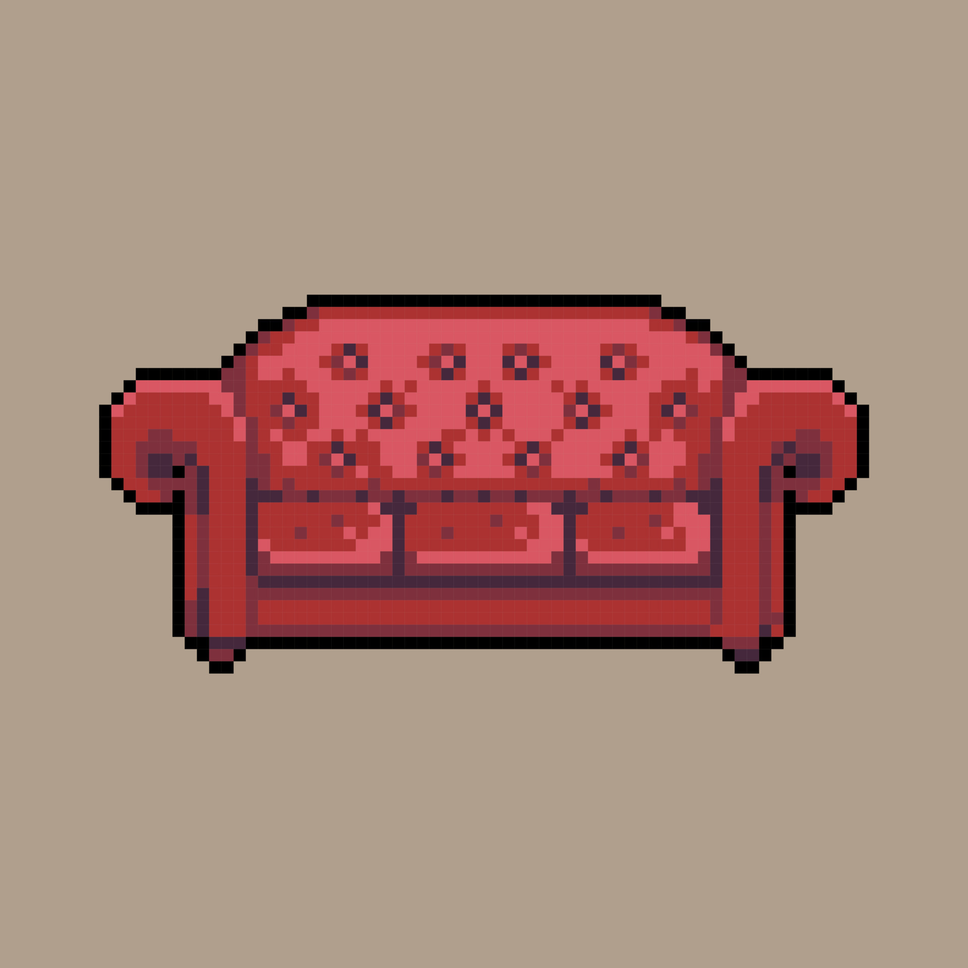 Fully Editable Pixel Art sofa vector illustration for games 7816862 Vector Art at Vecteezy