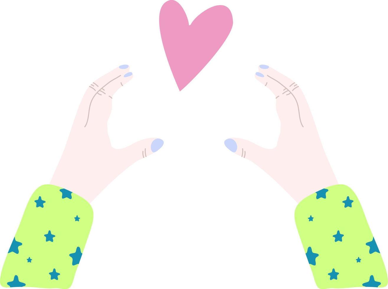 Give Love Icon vector